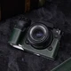 For Fuji X-H2S XH2S Case Vintage Genuine Leather Half-Wrap Camera Case Bag