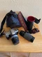 Nikon n65 35film camera and telephoto Lens Not Tested