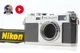 Late Model [MINT+++] Nikon S2 Black Dial Rangefinder 35mm Film Camera From JAPAN