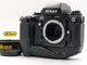 🎦Video [Exc+5] Nikon F4S Black 35mm SLR Film Camera Body w/ MB-21 from Japan