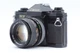 [Exc5] Canon EF SLR 35mm Film Camera Black FD 50mm F1.4 S.S.C.  Lens form Japan