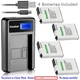 Kastar Battery LCD Charger for Nikon EN-EL12 & Nikon Coolpix S630 Coolpix S640