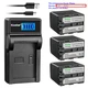 Kastar Battery LCD Charger for Sony NP-QM91D & Sony Cyber-shot DSC-F707 DSC-F717