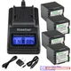 Kastar Battery LCD Fast Charger for Panasonic CGA-DU21 DU21 & PV-GS150 PV-GS180