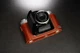 Handmade Genuine Real Leather Half Camera Bag Case Cover Fit For FUJIFILM GF670.