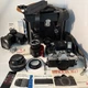 Minolta XG-7 Film Camera/Lenses/Vivitar Zoom Thyristor 285 Flash&hellip;Untested Lot