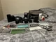 Canon AE-1 Program Film Camera And Lens Bundle In Bag Used
