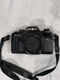 BLACK MINOLTA X-700 35mm SLR Film Camera Body Only Works!- JAPAN