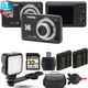 Kodak PIXPRO FZ55 Digital Camera (Black) + Extra Battery + LED +1 Yr Warranty