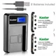 42B Battery&Charger for Olympus FE-320 FE-330 FE-340 FE-350 FE-360 FE-3000 