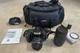 Minolta 300si 35mm Film Camera W/ Quantaray 100-300mm Lens 1:4.5-6.7 2 Filters