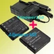 Digital Camera Battery pack + Charger For NP-40 NP40 Casio Rechargeable EX-Z40