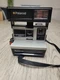 Vintage Polaroid Sun 600 LMS Land Camera Instant Film Camera WORKING BUT CRACKED