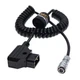 D-Tap to 2Pin Power Coiled Cable for Blackmagic Pocket Cinema Camera 4K BMPCC 6k