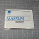 Vintage Minolta Maxxum 5000i Camera Instruction Manual Booklet Clean