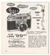 Aires 35-III  Fabulous Camera 1958 Original Magazine Print Ad