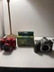 (3) Camera Lot: Fujifilm Waterproof 800, Polaroid IE6035, Nikon N75, PARTS ONLY