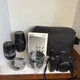 Sigma SA-7N SLR Film Camera with 28-80mm Lens and 70-300mm lens, original bag