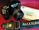 MINOLTA MAXXUM 5000i FILM CAMERA w/  AF-35-80 AF LENS  for parts. AS IS.