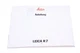 ✅ LEICA R R7 CAMERA ORIGINAL INSTRUCTIONS MANUAL GERMAN 127-2