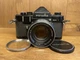 *Rare BLACK : Near Mint ++* Minolta SR-1 Film Camera Auto Rokkor 55mm F/1.8 /JPN