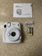 Fujifilm Instax Mini 11 Ice White Instant Camera with Manual and Batteries