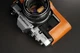 Real Leather Half Camera Case Bag Cover Olympus OM10 OM20 OM30 Film Camera Part