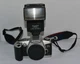 Canon EOS Rebel G 35mm SLR Film Camera Body & Flash Tested Working