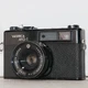 YASHICA 35 MG-1 Film Camera W 45mm F2.8 Lens Black *UNTESTED*