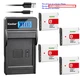 Kastar Battery LCD USB Charger for Sony NP-BG1 NP-FG1 & Sony Cyber-shot DSC-W150
