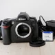 Nikon D70s 6.1MP Digital DSLR Camera Black Body Only *TESTED* W Charger + CF