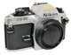 Nikon FG-20 35mm Film SLR Camera Body Silver &ndash; Tested Working Excellent