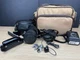Asahi Pentax SV 35mm Film Camera Kit &ndash; Super-Takumar Lenses Bag Flash Meter