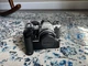 Nikon FM 35mm Film Camera + Nikkor 50mm F/1.8 Lens & MD-12 Grip - Film Tested