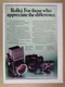1980 Rollei Rolleiflex SLX SL 35E 35 LED Cameras UK vintage print Ad