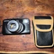 Pentax IQZoom 120 35mm Point & Shoot Film Camera A16 Tested Works! w/ Case