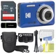 Kodak PIXPRO FZ55 Blue 16MP Digital Camera 5X Optical Zoom 28mm Wide Angle 10...
