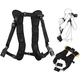 Black Double Shoulder Sling Belt Quick Rapid Strap for Sony SLT-A55V SLT-A55
