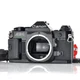 Canon AE-1 Program Black 35mm SLR Film Camera Body from Japan [Exc+5]
