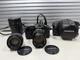 All Original Olympus OM-1 35mm Film Camera w/ F.ZUIKO 50mm & 135mm +Case. TESTED