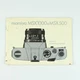 Mamiya MSX 1000/500 - Genuine Original User Instruction Manual - Booklet