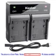 Kastar Battery Rapid Charger for Casio NP-40 Casio Exilim Zoom EX-Z40 Camera