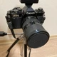 Canon AV-1 35mm Film SLR Camera Set with Zoom Lens and Tripod