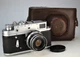 FULLY SERVICED! 1973 SOVIET USSR "ZORKI 4" RF CAMERA + INDUSTAR-61 lens M39