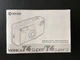 Vintage Yashica T4 Super & T4 Super D Camera Instruction Manual