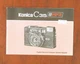 KONICA C35 AF2 INSTRUCTION BOOK/16261