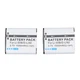 (2) Two PACK  Li-50B Battery for Olympus Stylus 1030 SP-800UZ SW