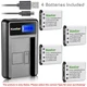 Kastar Battery LCD Charger for Fuji NP-45 NP-45A & Instax Mini 70 instax Mini 90