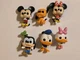 Funko Disney Pocket POP Mini Figures Lot Of 6 Mickey Mouse Characters