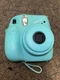 Fujifilm Instax Mini 7S Instant Camera - Seafoam Green Missing Battery Cover